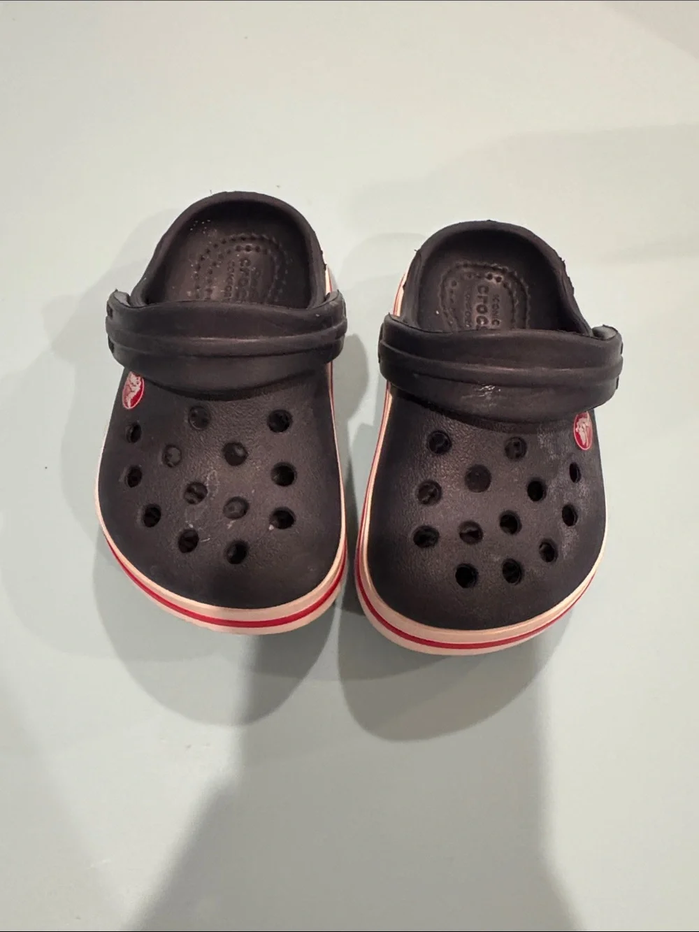 CROCS Kids Classic Clog in navy blue